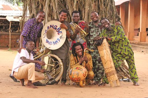 Musique|Gangbé Brass Band - Bénin & Les Mamas [Festival en Beaujolais]